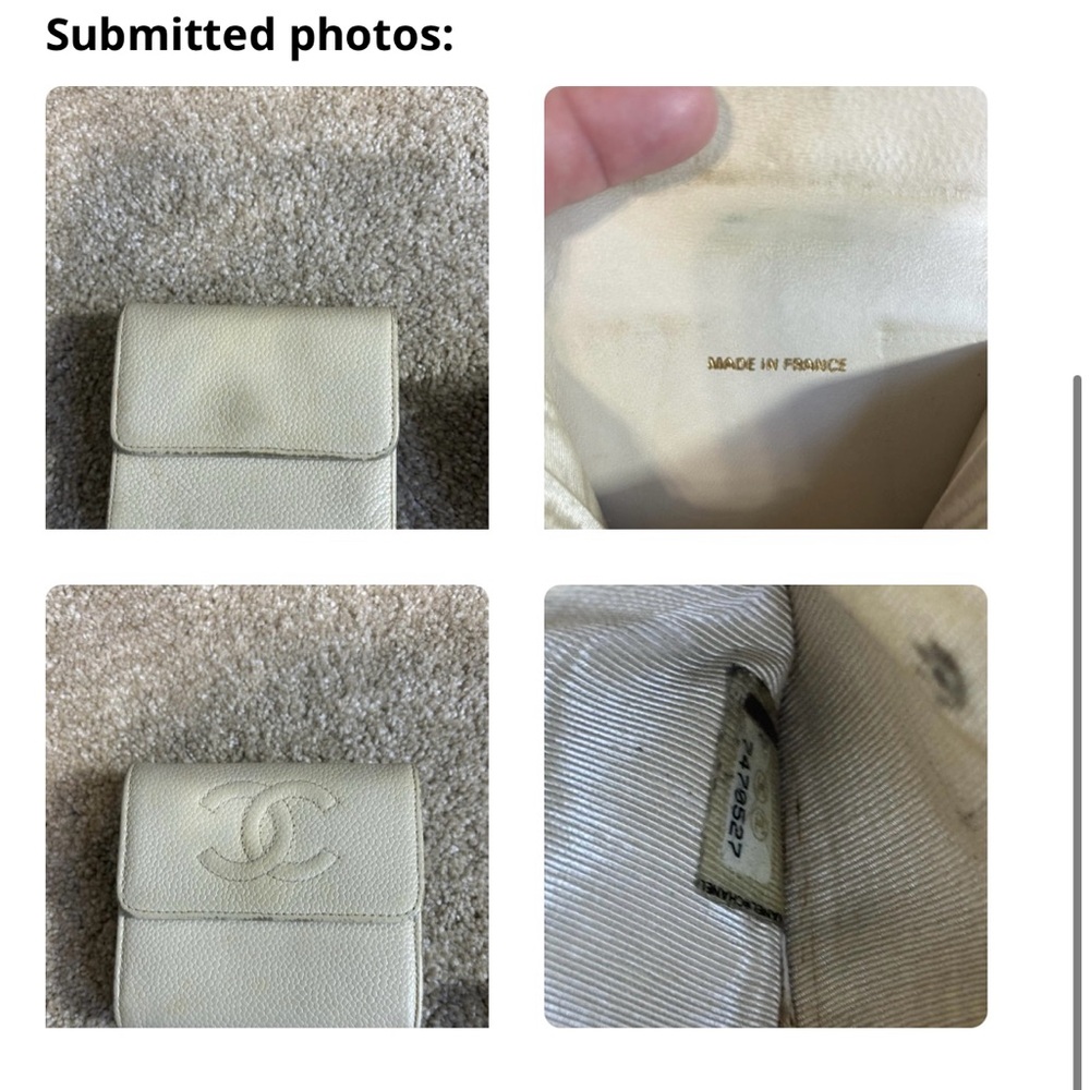 Chanel Caviar Vintage Compact Wallet - Picture 4 of 11
